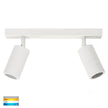 HV4001T-2-WHT - Tivah White 2 Light TRI Colour LED Bar Lights