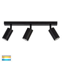 Thumbnail for Tivah 15W 240v Tri-Colour LED Ceiling 3 Light Bar Light in Matt Black