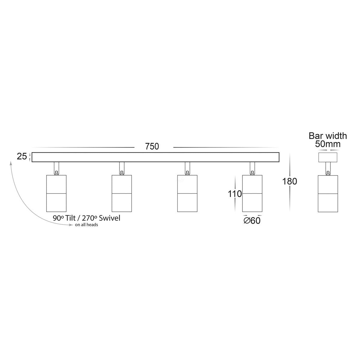 HV4001-4 Dimensions