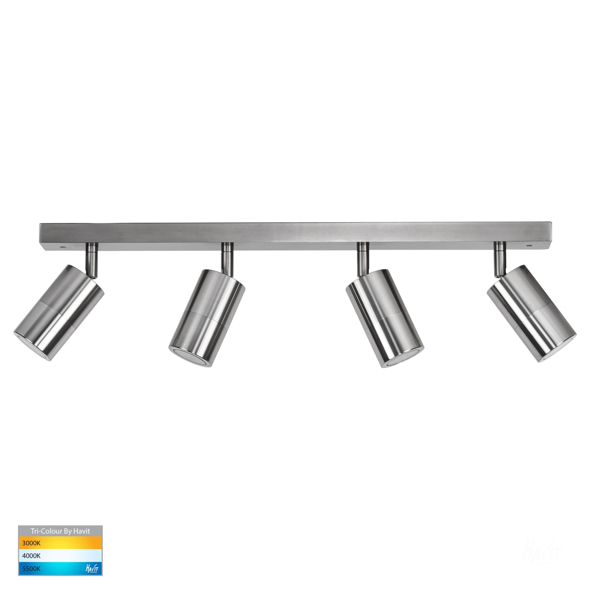 HV4001T-4-TTM - Tivah Titanium 4 Light TRI Colour LED Bar Lights