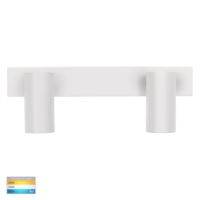 HV4002T-2-WHT - Revo White 2 Light TRI Colour LED Bar Light