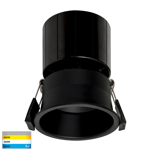 HV5513T-BLK - Prime Black Fixed Deep LED Downlight