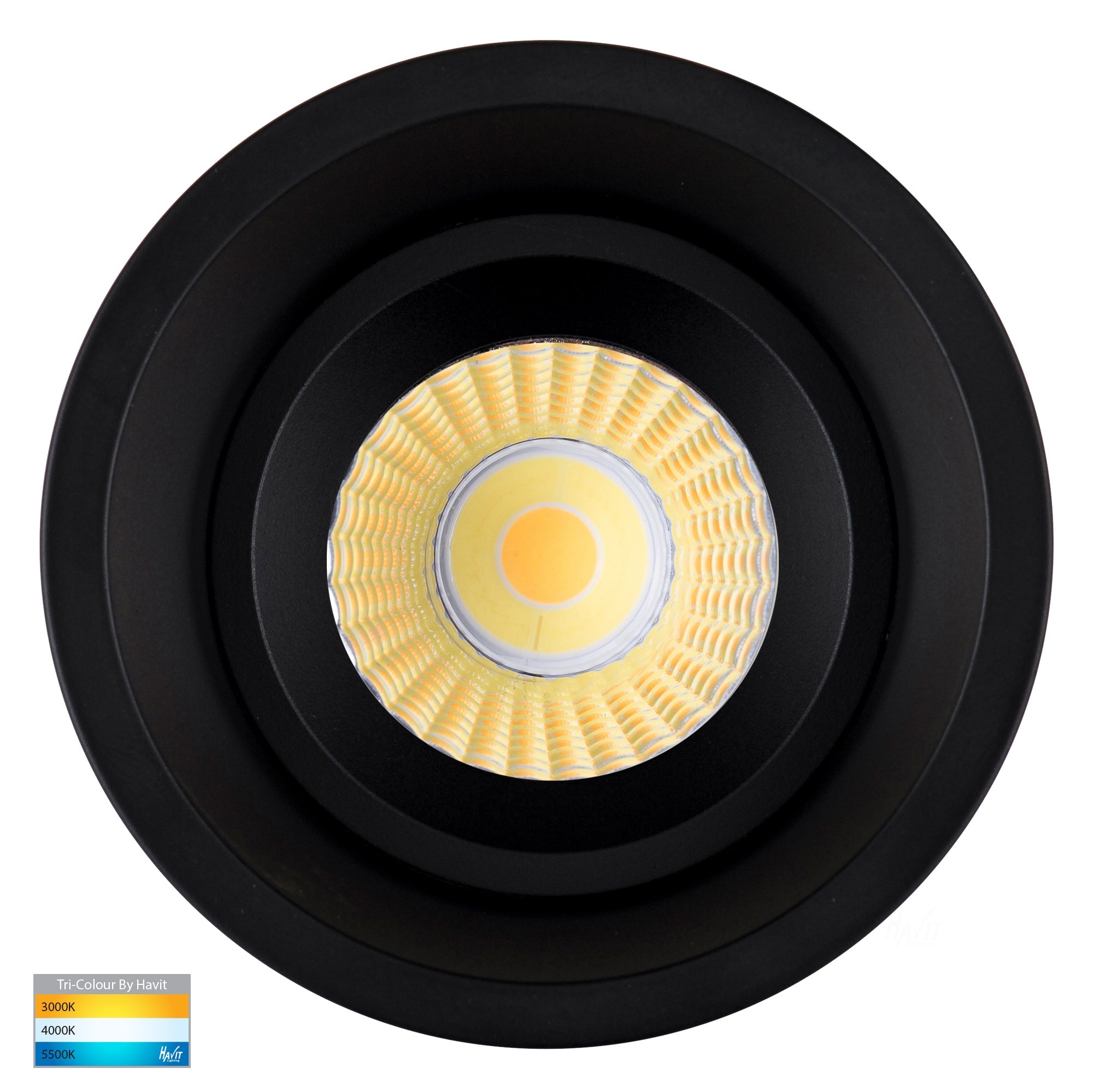 HV5513T-BLK - Prime Black Fixed Deep LED Downlight