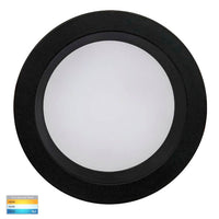 Thumbnail for Polly 8W Dimmable CCT Matt Black Round Recessed Downlight