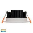 HV5522T-WHT | HV5522T-WHT-24V - Polly Polycarbonate White Fixed LED Downlight