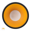 HV5528D2W-BG - Gleam Black with Gold Insert Fixed Dim to Warm LED Downlight