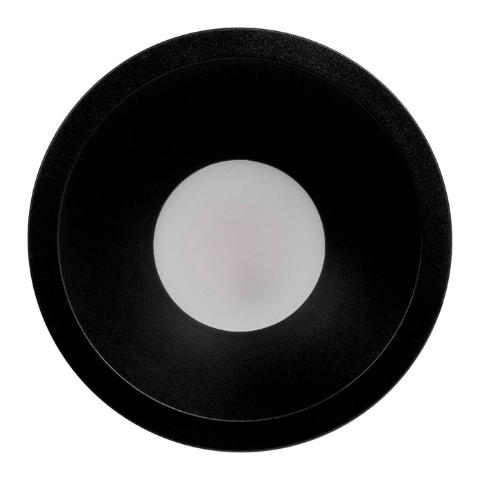 HV5528D2W-BLK - Gleam Black Fixed Dim to Warm LED Downlight