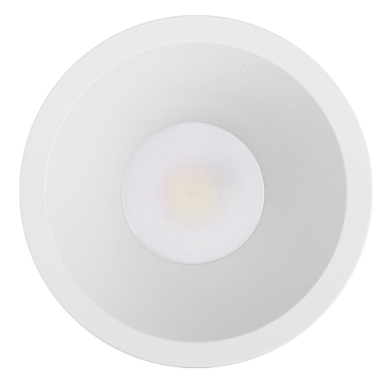 Gleam 9W Dimmable to Warm Light Matt White Recessed Downlight