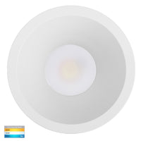 Thumbnail for Gleam 9W Dimmable CCT Matt White Deep Fixed Recessed Downlight