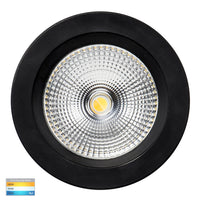 Thumbnail for Ora 12W Dimmable CCT Matt Black Round Recessed Downlight