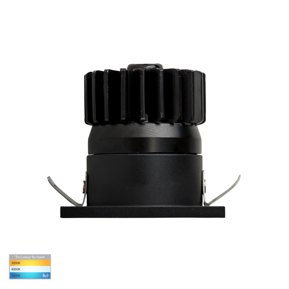 HV5701T-BLK - Niche Black Square Mini Recessed Downlight