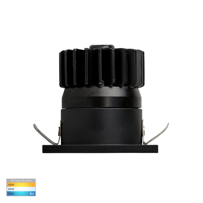 HV5701T-BLK - Niche Black Square Mini Recessed Downlight
