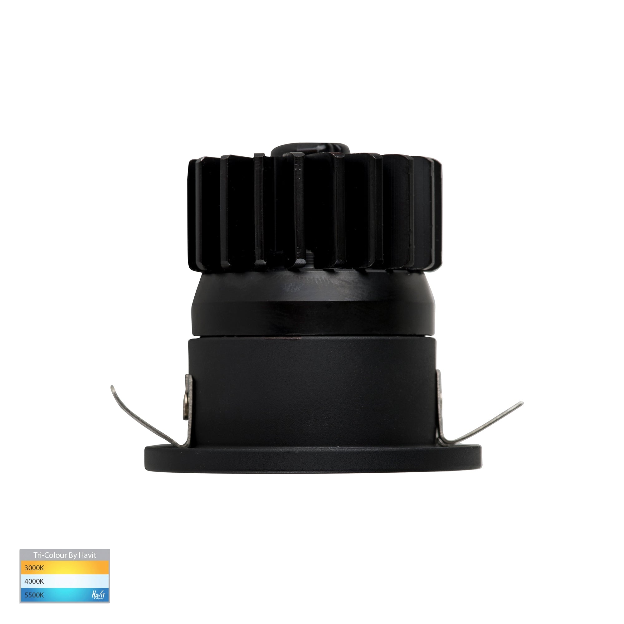 HV5702T-BLK - Niche Black Round Mini Recessed Downlight
