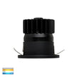 HV5702T-BLK - Niche Black Round Mini Recessed Downlight