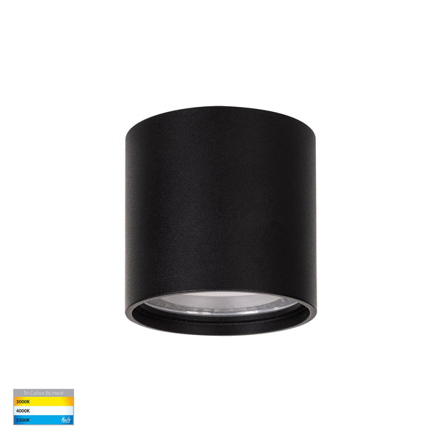 HV5802T-BLK | HV5802T-BLK-12V - Nella Black 7w Surface Mounted LED Downlight