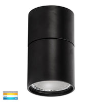 Thumbnail for Nella 7W Dimmable CCT Matt Black Surface Mount Fixed Downlight with Extension