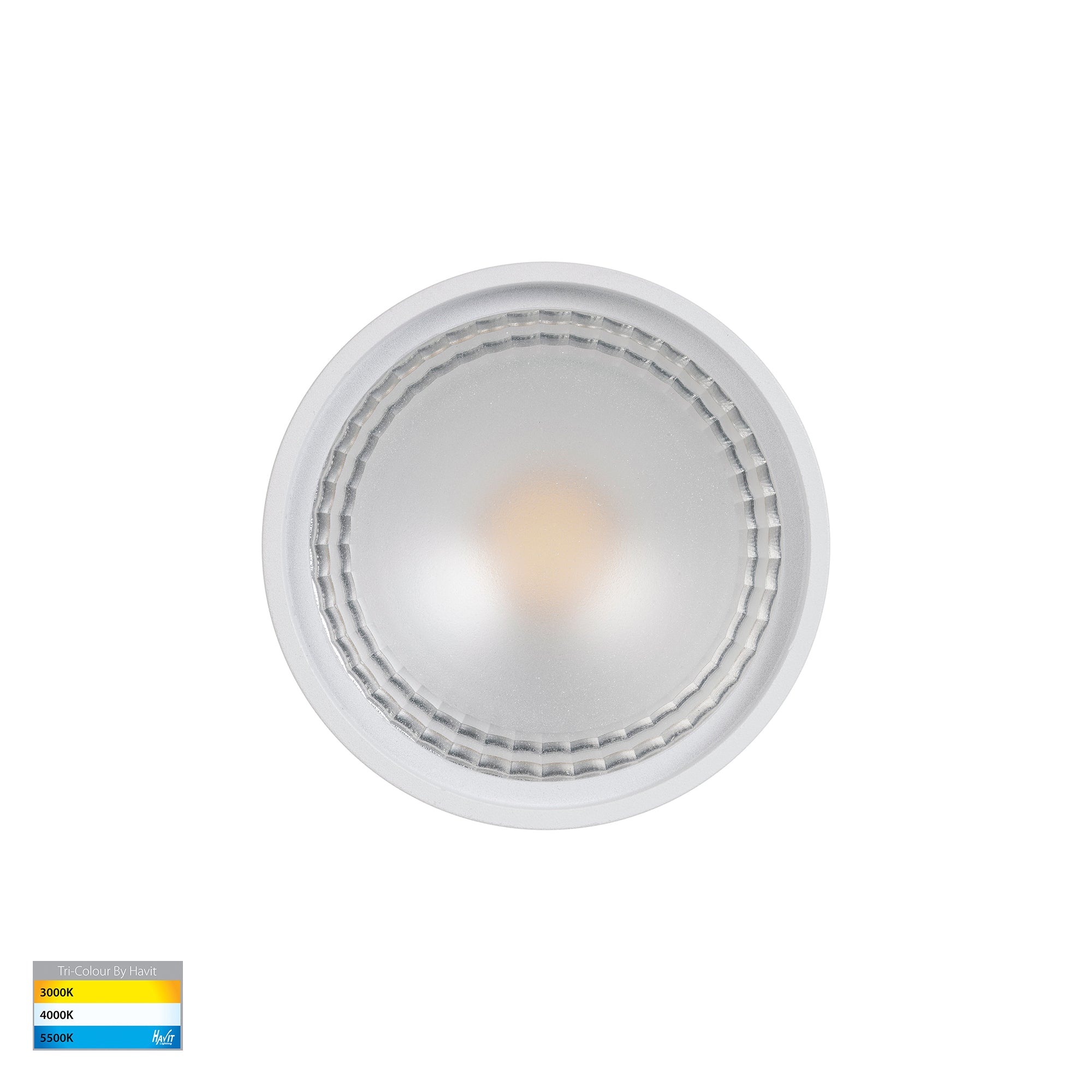 HV5802T-WHT-EXT | HV5802T-WHT-EXT-12V - Nella White 7w Surface Mounted LED Downlight with Extension