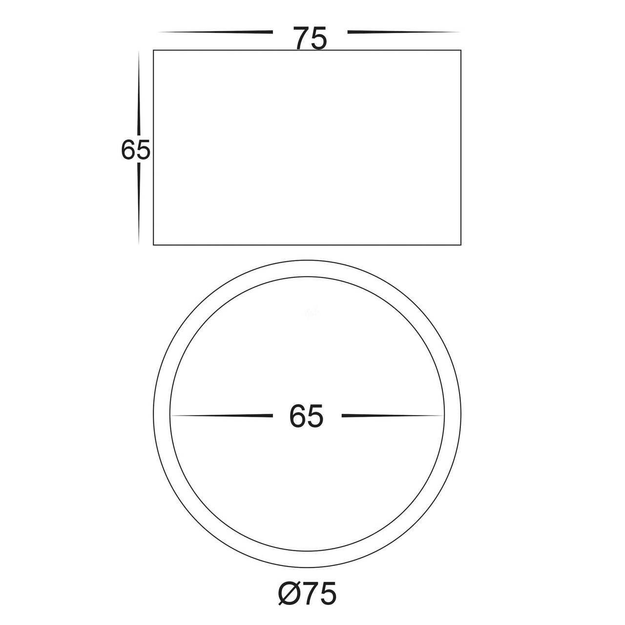 HV5802 Dimensions