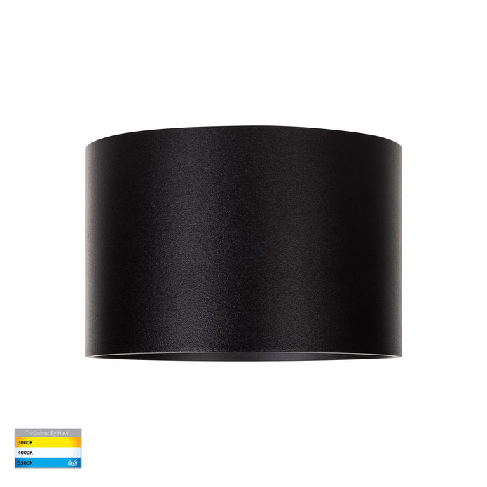 HV5803T-BLK | HV5803T-BLK-12V - Nella Black 12w Surface Mounted LED Downlight