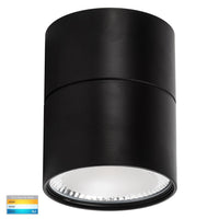 Thumbnail for Nella 12W Dimmable CCT Matt Black Surface Mount Fixed Downlight with Extension