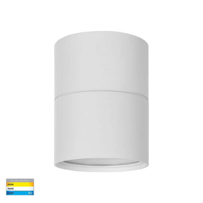 HV5803T-WHT-EXT | HV5803T-WHT-EXT-12V - Nella White 12w Surface Mounted LED Downlight with Extension