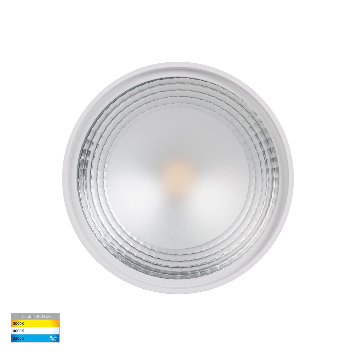 HV5803T-WHT-EXT | HV5803T-WHT-EXT-12V - Nella White 12w Surface Mounted LED Downlight with Extension