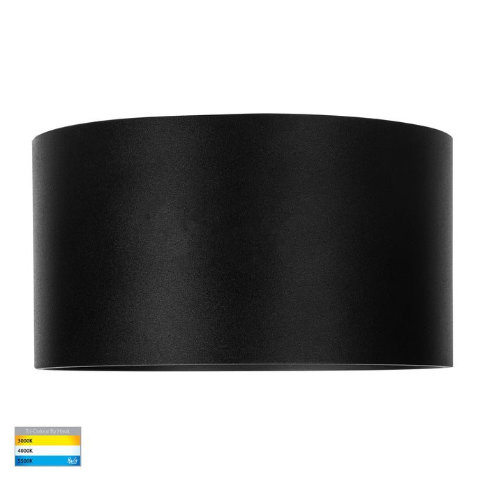 HV5805T-BLK | HV5805T-BLK-12V - Nella Black 18w Surface Mounted LED Downlight