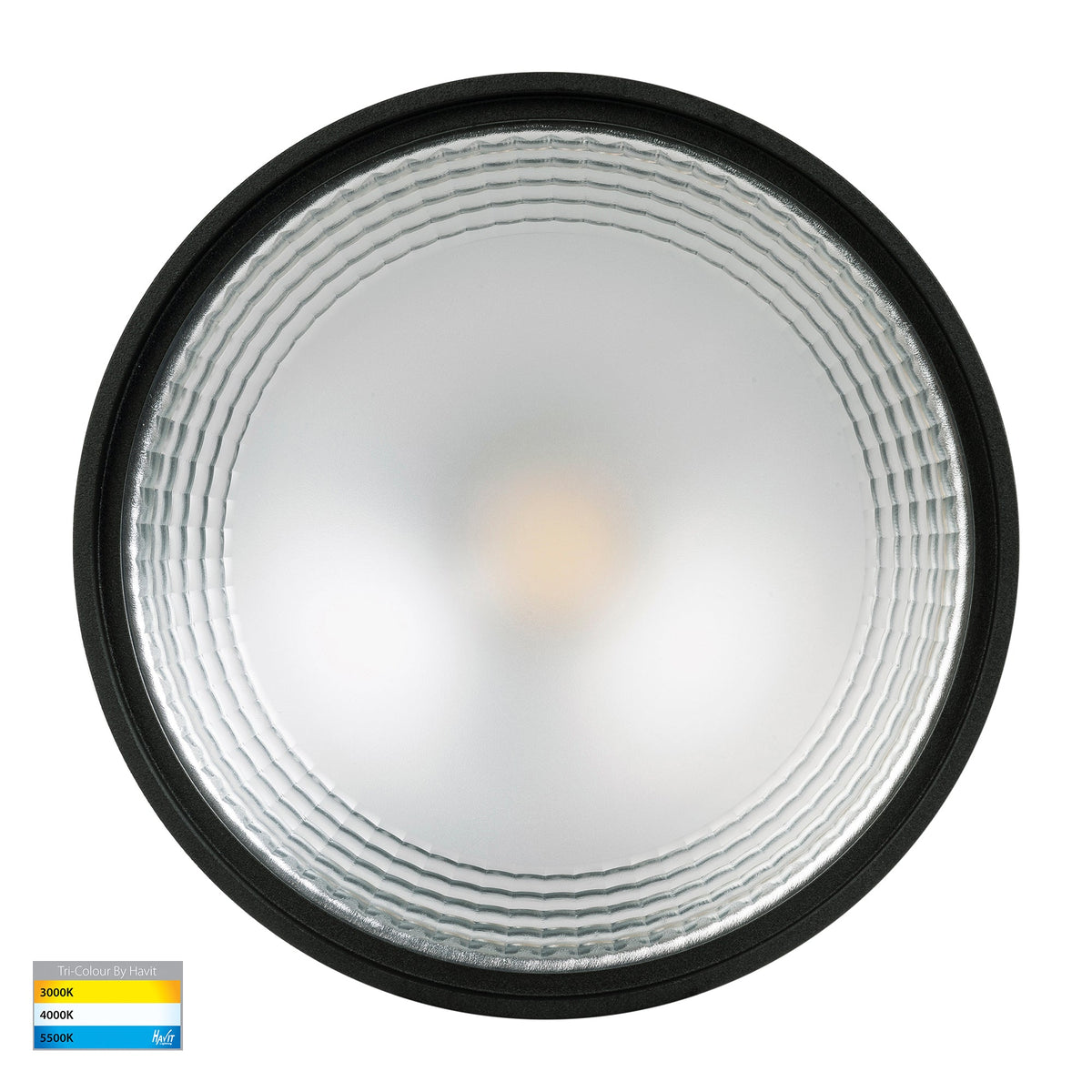 HV5805T-BLK | HV5805T-BLK-12V - Nella Black 18w Surface Mounted LED Downlight