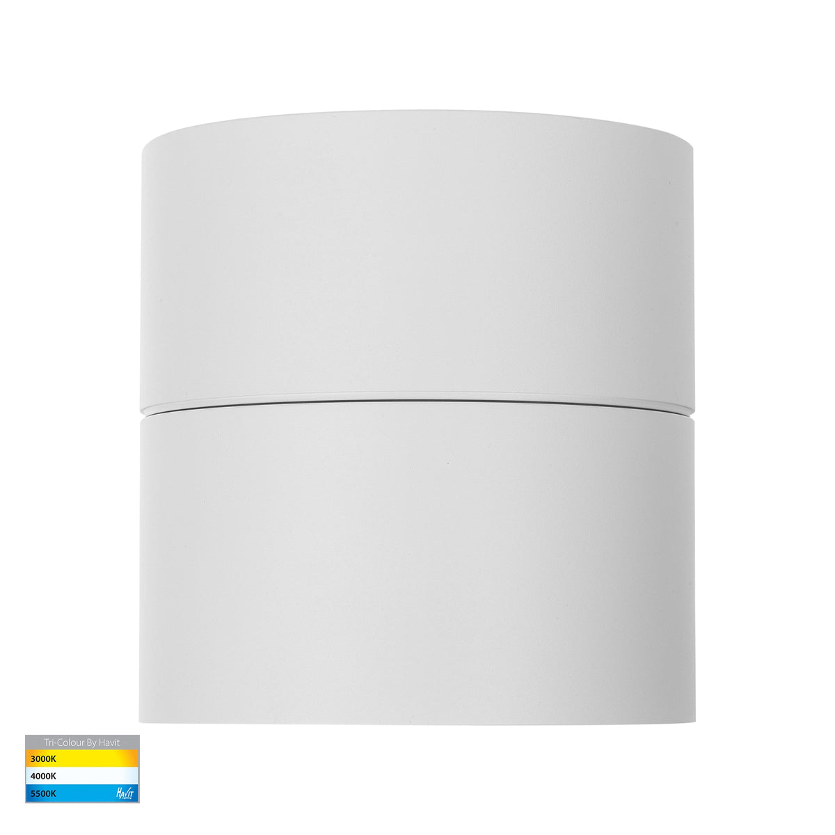 HV5805T-WHT-EXT | HV5805T-WHT-EXT-12V - Nella White 18w Surface Mounted LED Downlight with Extension
