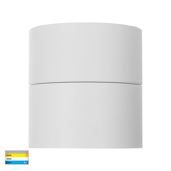 HV5805T-WHT-EXT | HV5805T-WHT-EXT-12V - Nella White 18w Surface Mounted LED Downlight with Extension