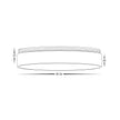 HV58104-GR - Gold Ring to Suit HV5844 Surface Mount Downlights