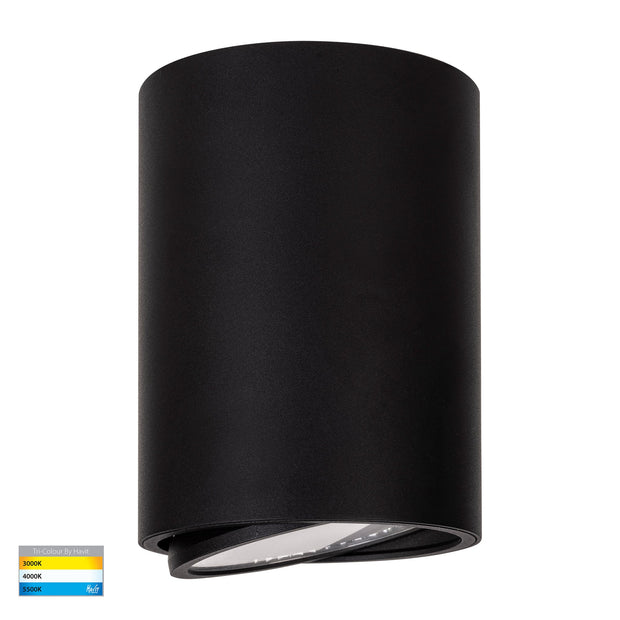 HV5815T-BLK | HV5815T-BLK-12V - NELLA 18w LED Black Adjustable Surface Mounted Downlight
