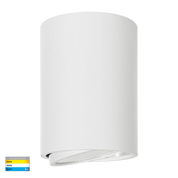 HV5815T-WHT | HV5815T-WHT-12V - Nella 18w LED White Adjustable Surface Mounted Downlight