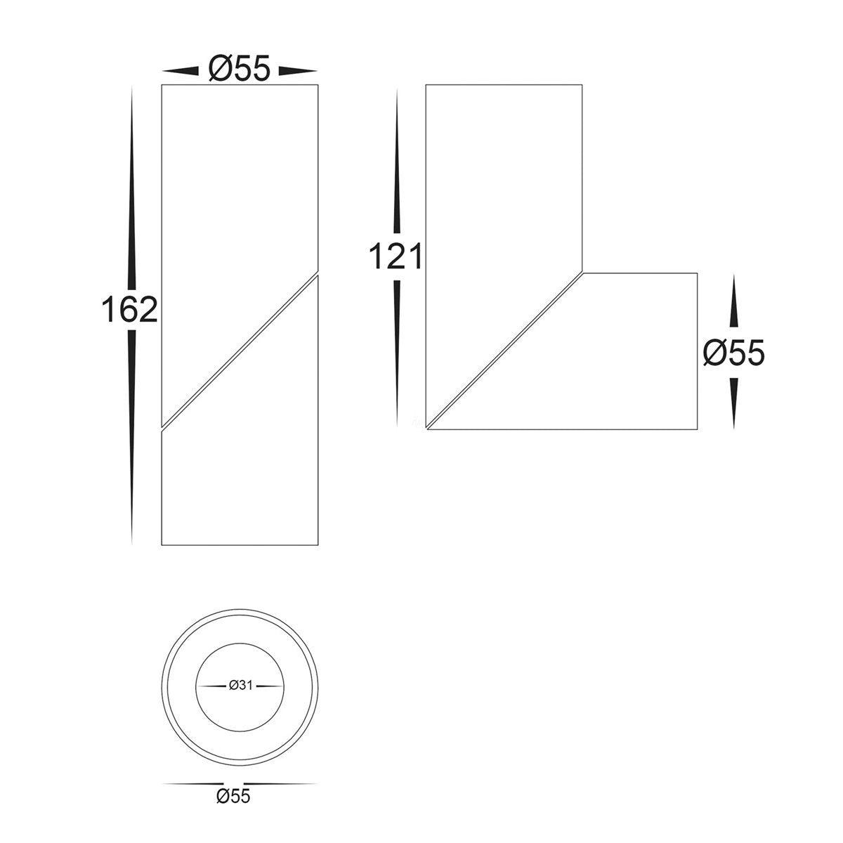 HV5822T Dimensions