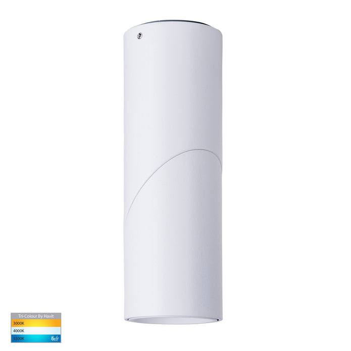 HV5822T-WHT | HV5822T-WHT-12V - Nella White 7w Surface Mounted Rotatable LED Downlight
