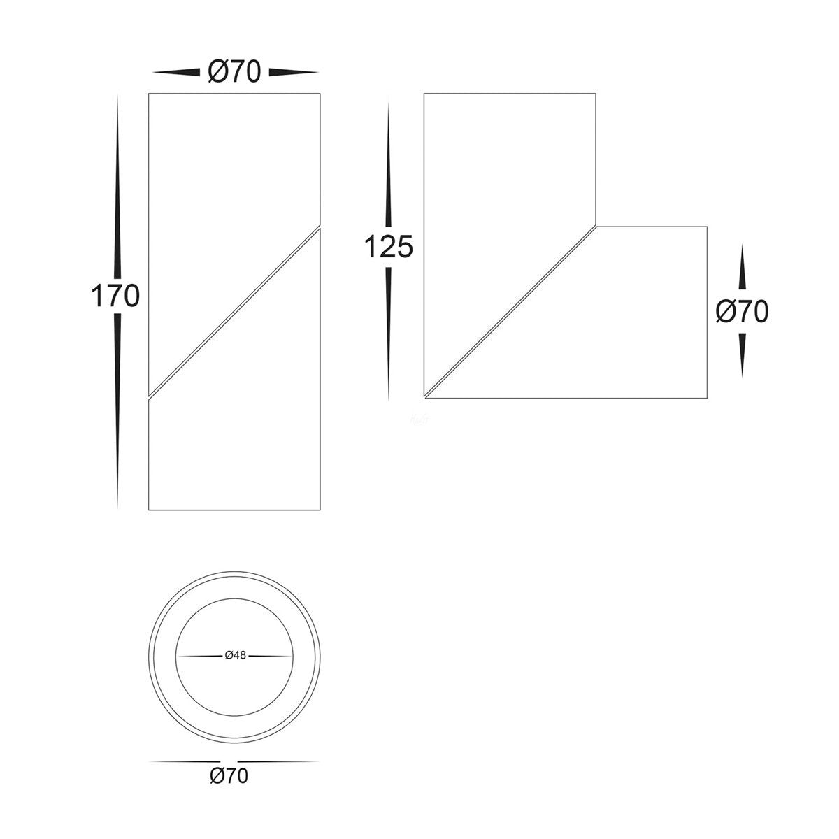 HV5823T-BLK-Dimensions