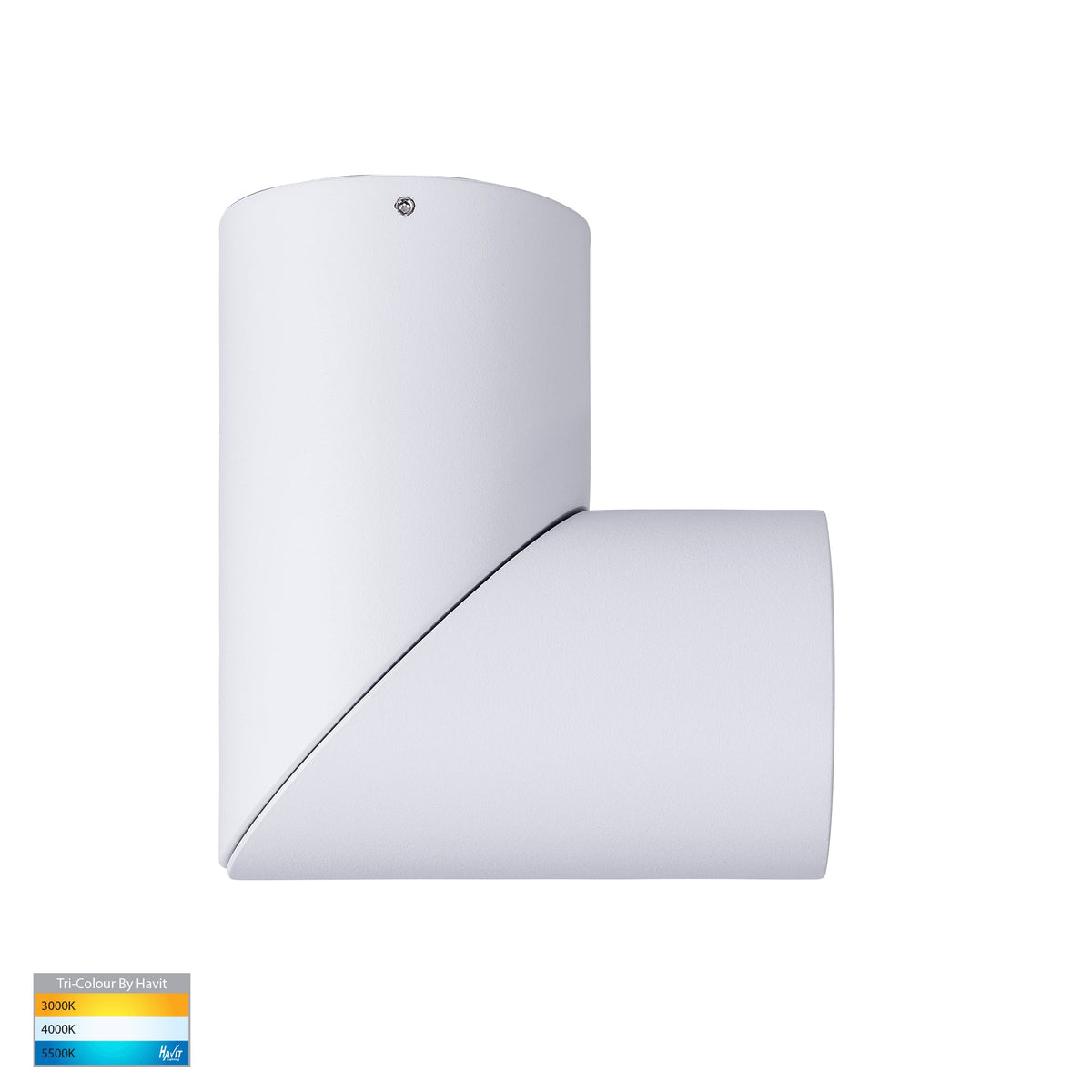HV5823T-WHT | HV5823T-WHT-12V - Nella White 12w Surface Mounted Rotatable LED Downlight