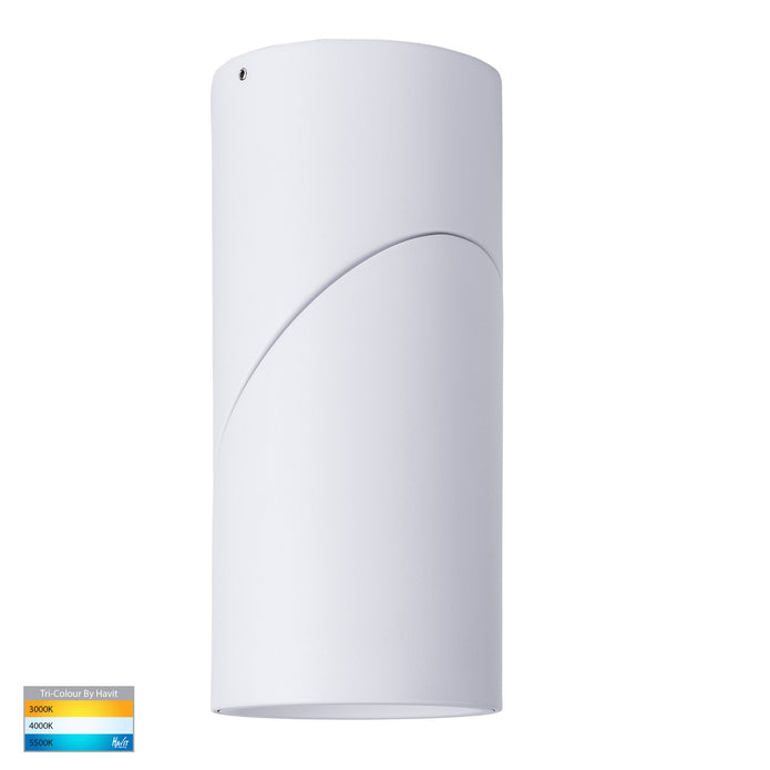 HV5824T-WHT | HV5824T-WHT-12V - Nella White 18w Surface Mounted Rotatable LED Downlight