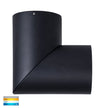 HV5825T-BLK | HV5825T-BLK-12V - Nella Black 24w Surface Mounted Rotatable LED Downlight
