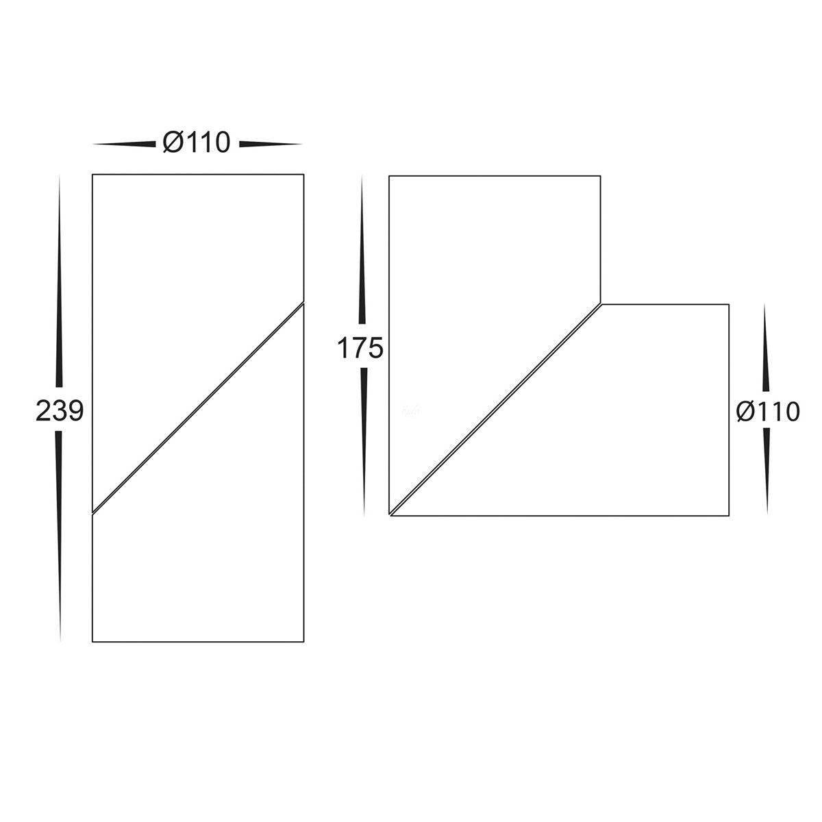 HV5825 Dimensions