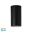HV5831T-BLK - Lexan Black 9in1 Surface Mounted GU10 LED Downlight