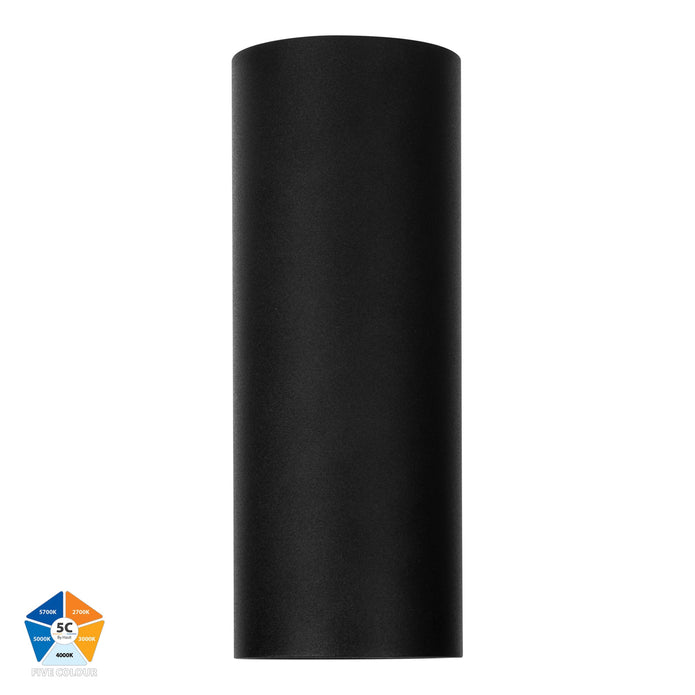 HV5841S-BLK-EXT | HV5841S-BLK-EXT-12V - Nella Black 7w Surface Mounted LED Downlight