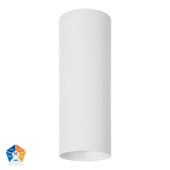 HV5841S-WHT-EXT | HV5841S-WHT-EXT-12V - Nella White 7w Surface Mounted LED Downlight