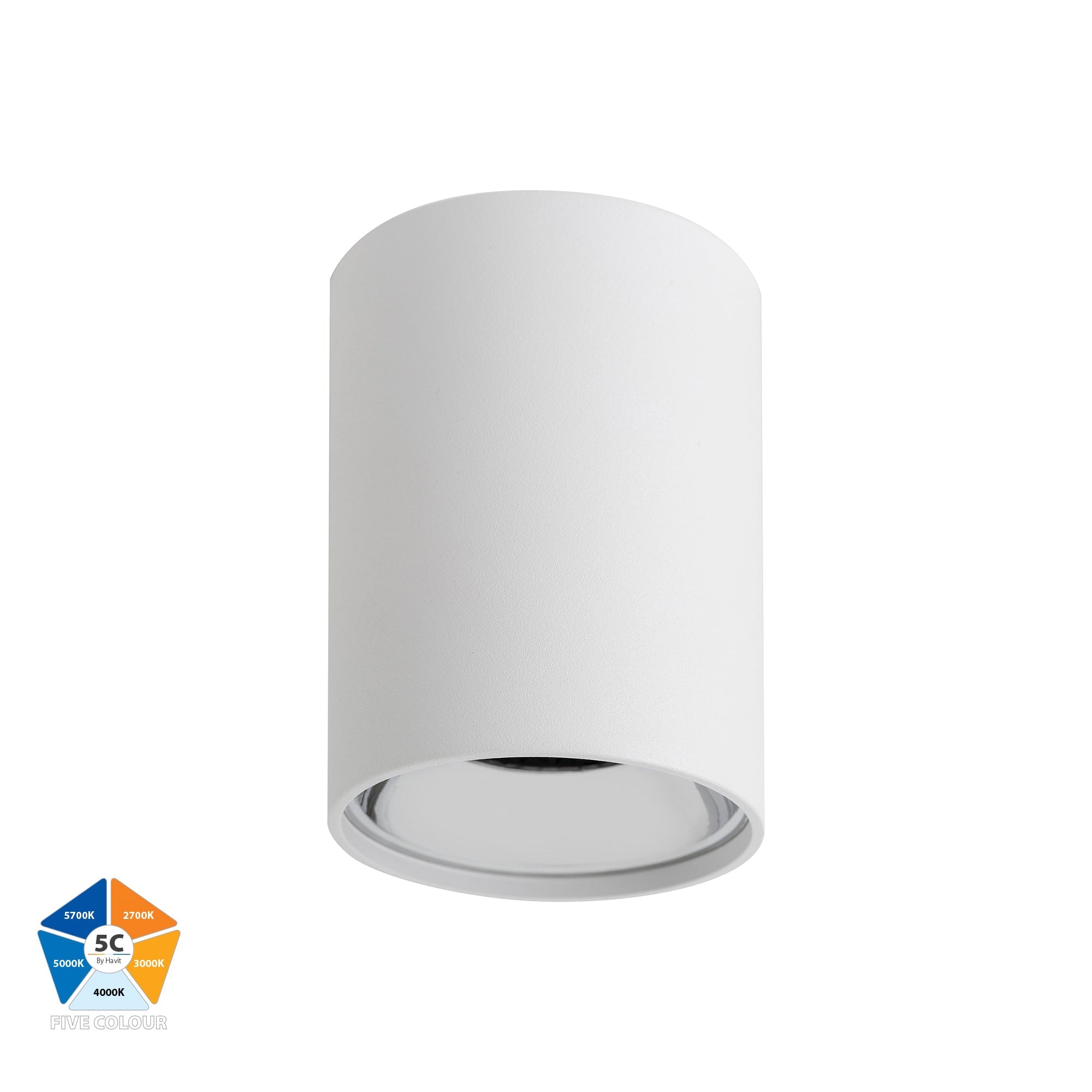 HV5841-CR - Chrome Inner Ring to Suit HV5841 7w Surface Mounted LED Downlight