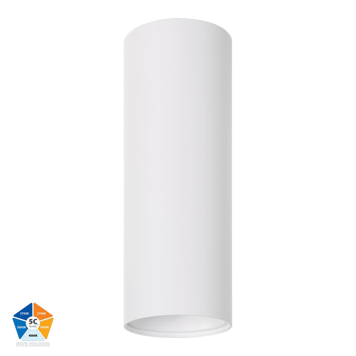 HV5842S-WHT-EXT | HV5842S-WHT-EXT-12V - Nella White 12w Surface Mounted LED Downlight