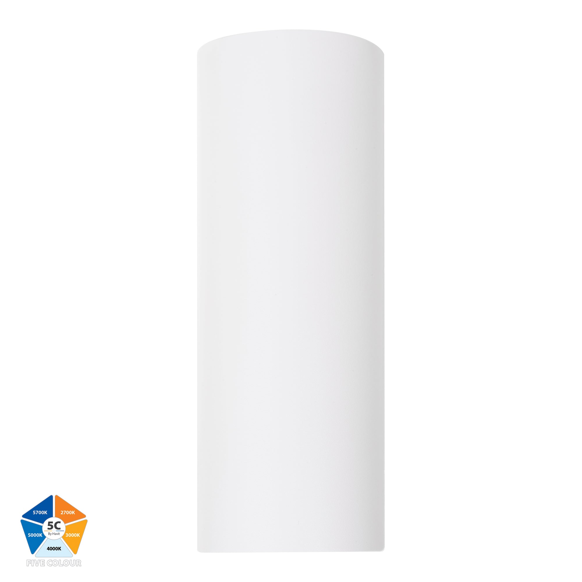 HV5842S-WHT-EXT | HV5842S-WHT-EXT-12V - Nella White 12w Surface Mounted LED Downlight