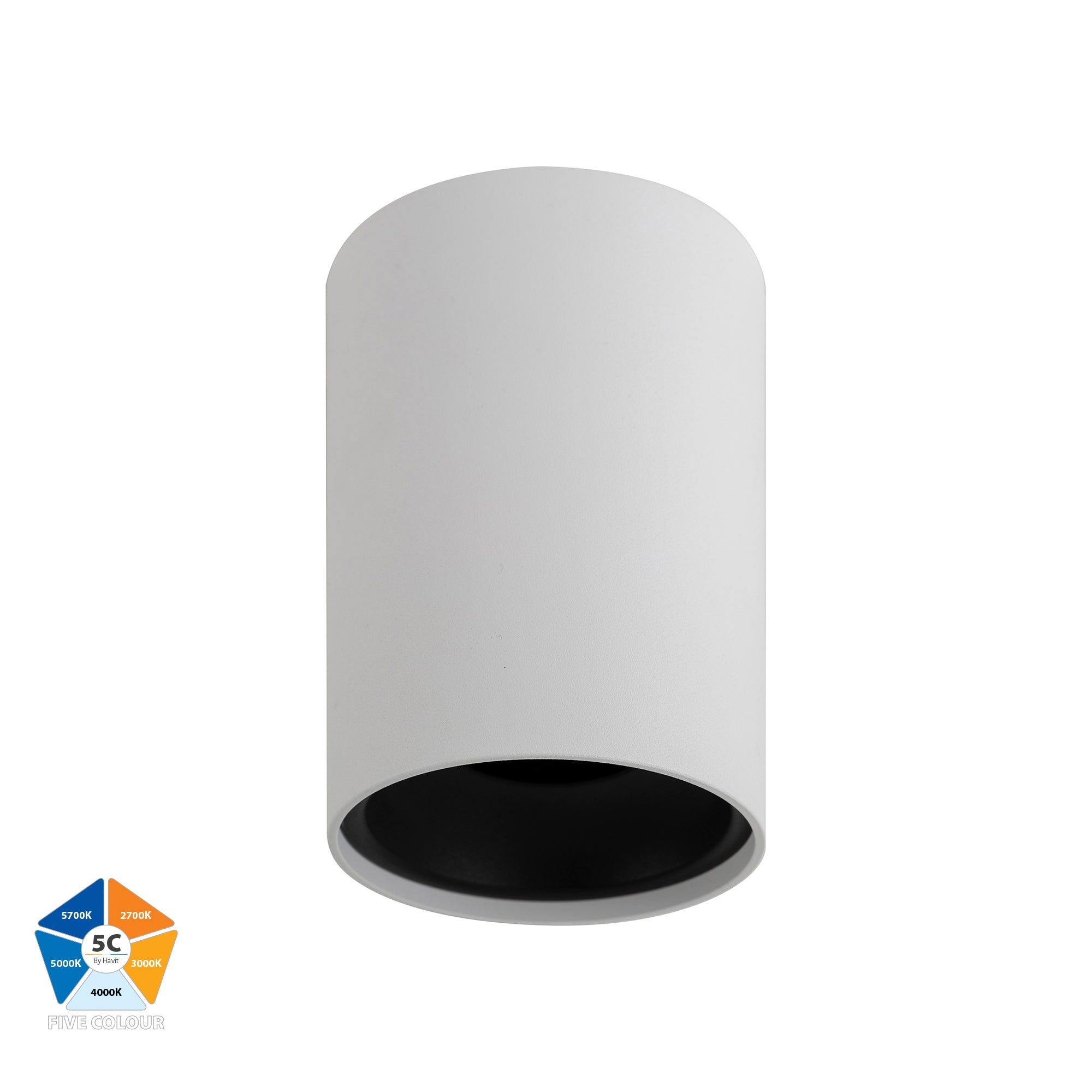 HV5842-BR - Black Inner Ring to Suit HV5842 12w Surface Mounted LED Downlight