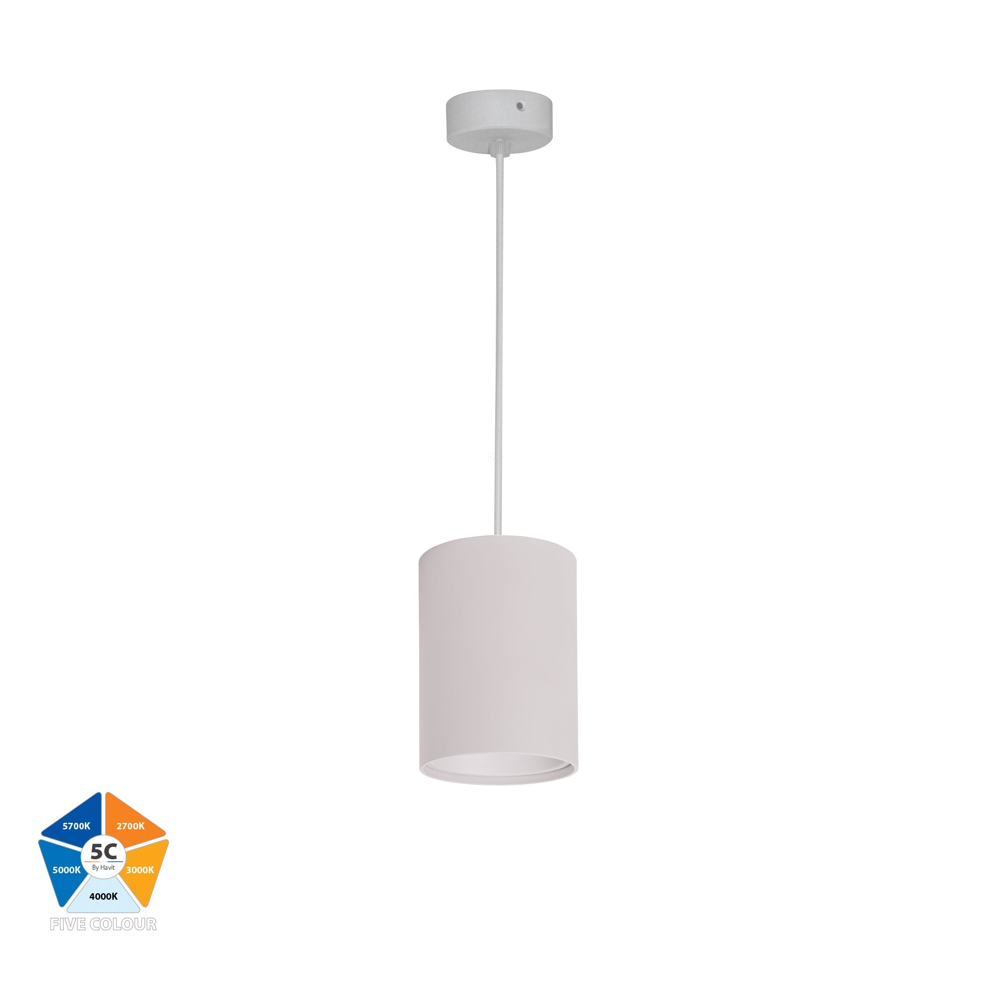 HV5842-WHT-PDT - 3 Metre Pendant Accessory