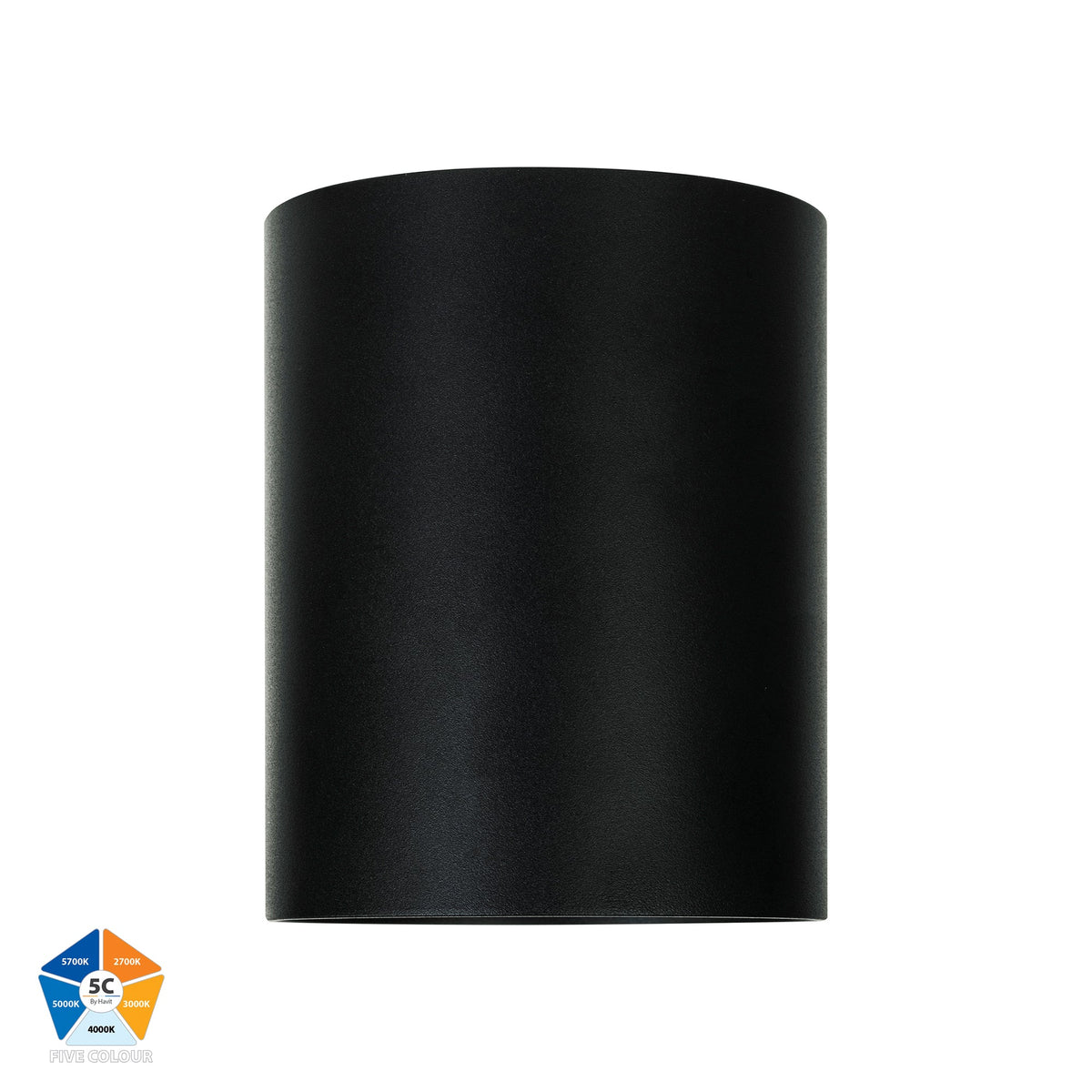 HV5843S-BLK | HV5843S-BLK-12V - Nella Black 18w Surface Mounted LED Downlight