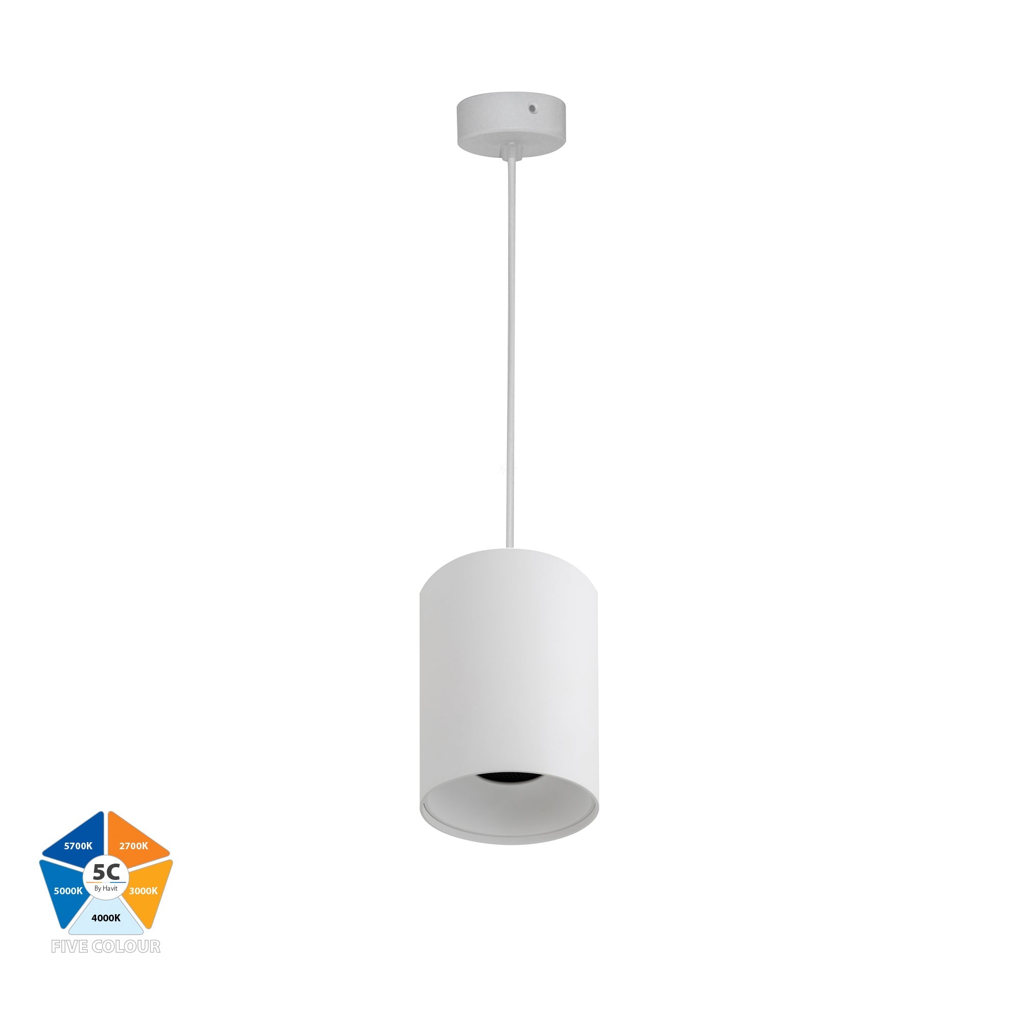 HV5843-WHT-PDT - 3 Metre Pendant Accessory